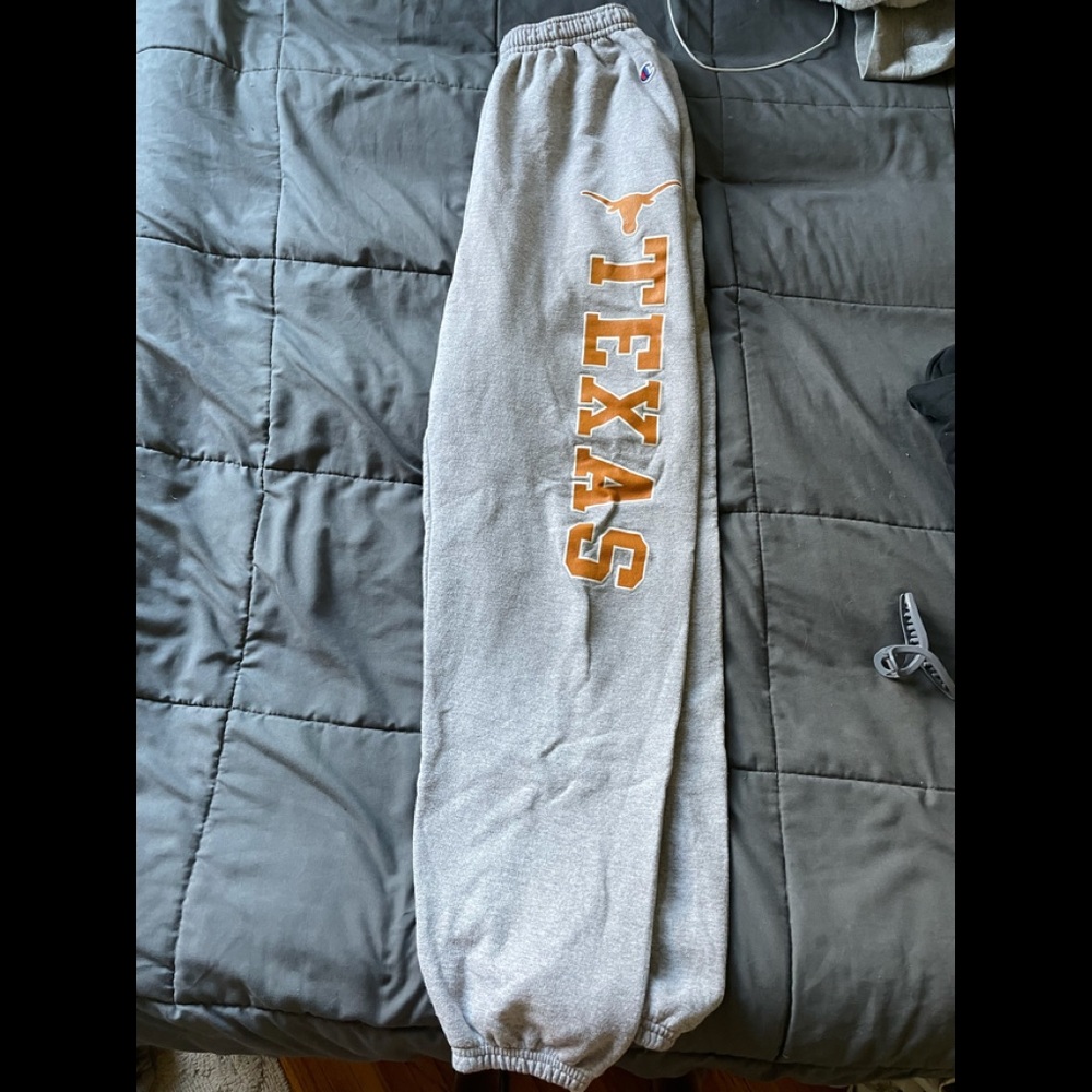 XL champion texas sweat pants